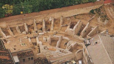 El Teatro Romano tenía un aforo de 6.000 personas.