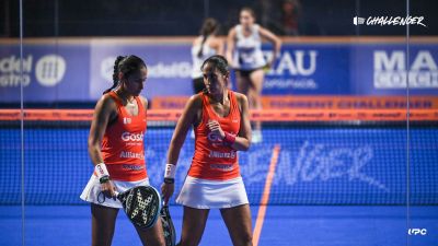 Mapi y Majo Sánchez Alayeto, durante el partido de cuartos de final.