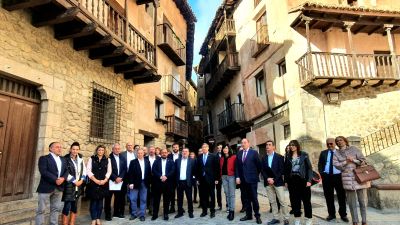 Aliaga presenta los planes de Sostenibilidad Turística de las comarcas turolenses. / Gobierno de Aragón.