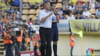 Fran Escriba, durante su etapa como entrenador del Villarreal. Foto: LaLiga
