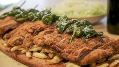 Cachopo del Asador Pasiego. / Zaragoza Food Fest
