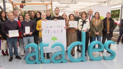 Presentación del calendario Atades 2023 este viernes.
