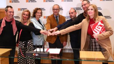 Mesa Sectorial de Educación. / Luis Correas (Gobierno de Aragón)