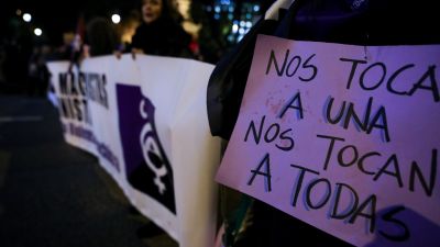 Imagen de archivo de una manifestación por el Día Internacional para la Eliminación de la Violencia contra las Mujeres. / Europa Press