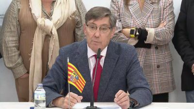 Arturo Aliaga ha comparecido ante los medios este miércoles, tras conocer la decisión del juez.