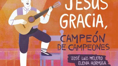 Portada del nuevo título de la Colección Zaurines, 'Jesús Gracias, campeón de campeones'. | Comarca Campo de Belchite