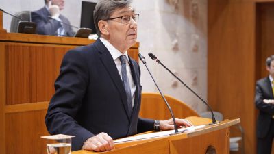 Foto de archivo del vicepresidente del Gobierno de Aragón, Arturo Aliaga./ Cortes de Aragón