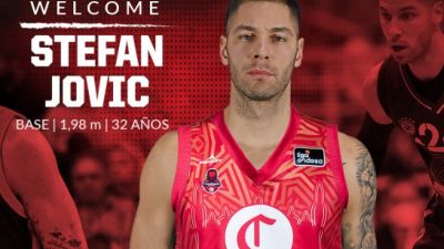 Stefan Jovic es nuevo jugador del Casademont Zaragoza.