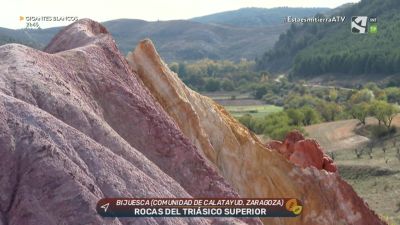 Una montaña de colores