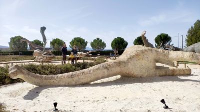El 25,91% de los visitantes de Dinópolis proceden de la Comunidad Valenciana./ Europa Press.