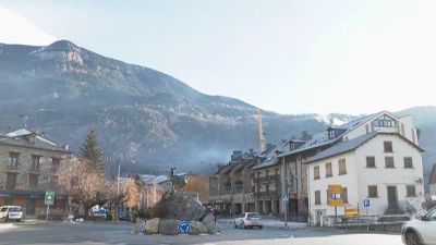 Los hoteles de Benasque esperan colgar el cartel de completo estas fiestas navideñas./ Aragón TV.