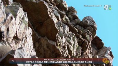 Las rocas más antiguas de Aragón