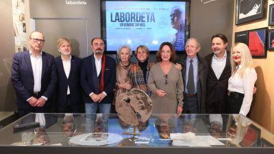 Acto de este viernes en la Fundación José Antonio Labordeta. / Gobierno de Aragón