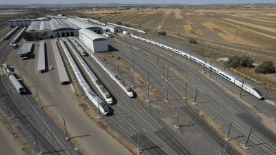 Renfe licita un sistema de seguridad con drones, con una de las bases en Plaza, por 3,5 millones de euros. /   Foto de archivo, EP.