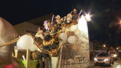 Sobre las 20:30 horas de la tarde está previsto que lleguen al Belén de la plaza del Seminario.