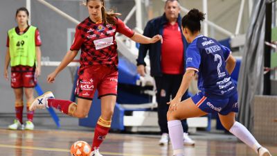 Imagen de un partido reciente del Sala Zaragoza. Foto: Sala Zaragoza