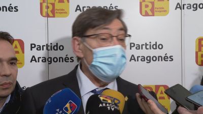 Arturo Aliaga tras la celebración este jueves de la ejecutiva del PAR.