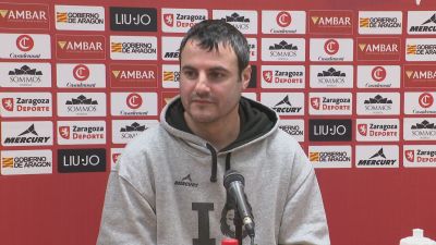 Carlos Cantero durante la rueda de prensa.