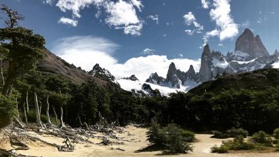 Montaña Fitz Roy, en la Patagonia argentina. / Pixabay.