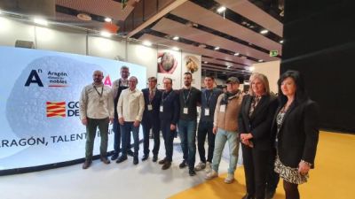 El consejero Arturo Aliaga con los participantes aragoneses en Madrid Fusión. /DGA.