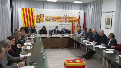 Reunión de la Ejecutiva del Partido Aragonés (PAR).