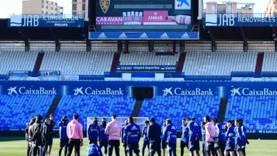 Entrenamiento Real Zaragoza