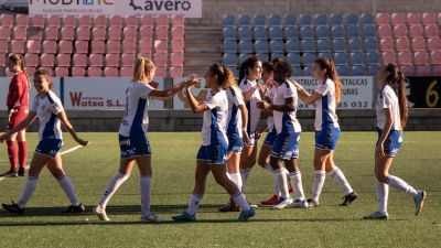 Imagen de un encuentro del Zaragoza CFF.
