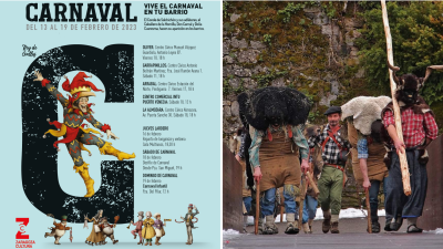 Agenda cultural de carnaval para este fin de semana.