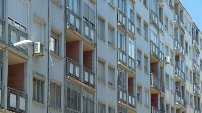 Bloque de viviendas en Zaragoza.