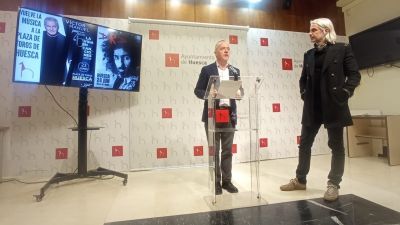 Ramón Lasaosa y Jorge Puyuelo han presentado los conciertos. / Europa Press.