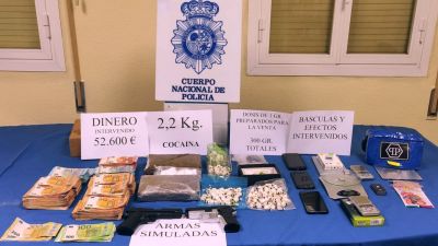 La investigación, llevada a cabo por agentes del Grupo de Estupefacientes, comenzó en el mes de septiembre de 2022. / Policía Nacional
