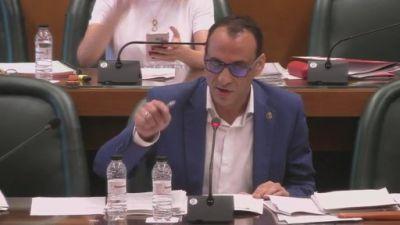 El concejal Ignacio Magaña, en una imagen de archivo en el Ayuntamiento de Zaragoza.