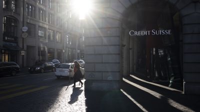 Oficina del banco Credit Suisse en Zürich (Suiza). / EFE. EPA-Keystone