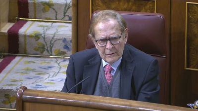 El candidato a la presidencia del Gobierno , Ramón Tamames.