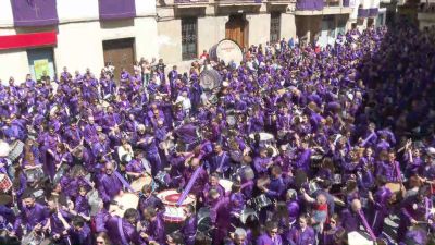 Calanda ha vivido dos momentos muy emocionantes con 26 horas de separación.