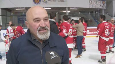 Antonio Betrán, presidente del club Hielo Jaca.
