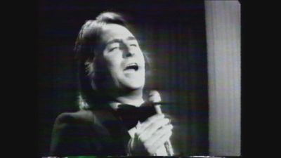 Nino Bravo durante una interpretación de 'Libre'.