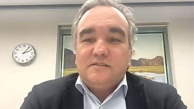 David Baringo, entrevistado este martes en el programa Buenos Días, de Aragón TV.