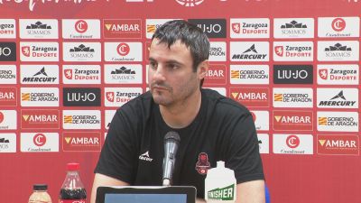 Carlos Cantero en rueda de prensa.