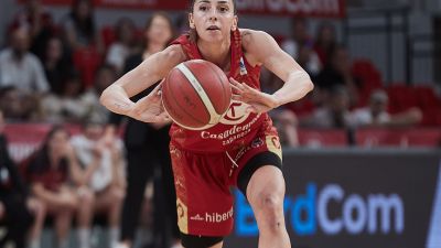 Mariona Ortiz ha sido el motor del equipo este domingo.