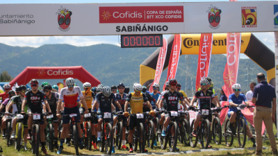 Sabiñánigo acoge la última prueba de la Copa de España XCO Cofidis.