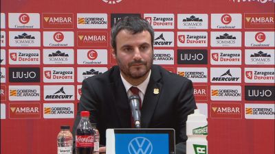 El entrenador del Casademont Zaragoza ha comparecido en rueda de prensa tras la derrota ante el Valencia.