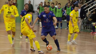 Imagen de un partido reciente del Full Energía Zaragoza.