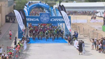 Imagen de la salida de la Orbea Monegros.