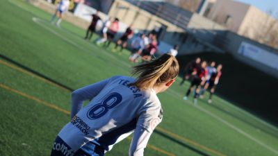 Imagen de un duelo del Zaragoza CFF.