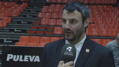 Carlos Cantero, tras la eliminación del Casademont Zaragoza en el playoff.