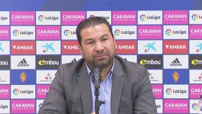 Cordero durante la rueda de prensa.