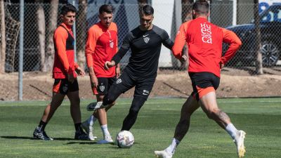 La SD Huesca quiere cerrar este domingo el objetivo de la permanencia.