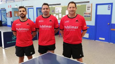 Jorge Cardona, Jorge Gambra y Alberto Luño, jugadores del Publimax CAI Santiago de División de Honor.