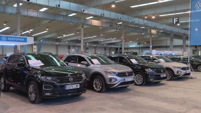 Stock-Car, la feria de coches de segunda mano y kilómetro cero que se ha celebrado este fin de semana en Zaragoza.